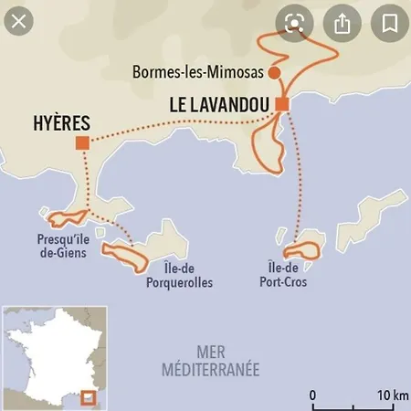 Maison Vue Sur Les Iles D'or Willa Le Lavandou